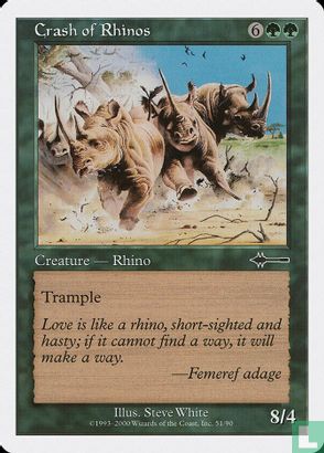 Crash of Rhinos - Afbeelding 1