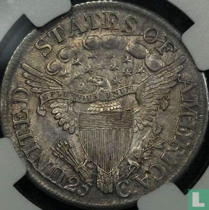 États-Unis ¼ dollar 1807 - Image 2