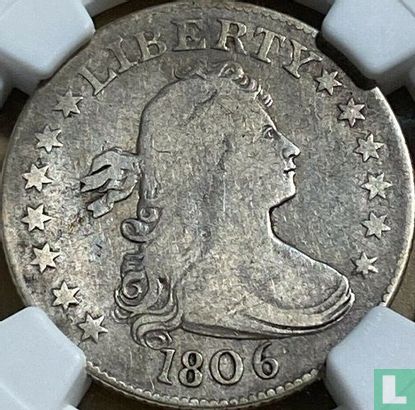 United States ¼ dollar 1806 - Image 1