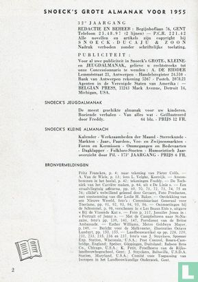 Snoeck's Grote Almanak 1955 - Afbeelding 3