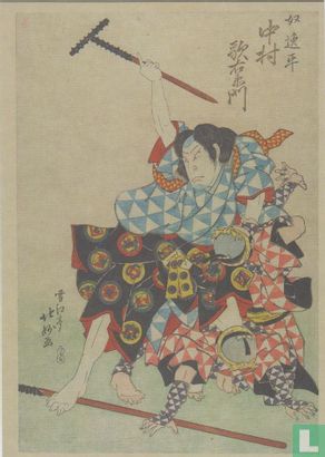 Nakamura Utaemon IV as the Servant Ippei, 1830-1837 - Afbeelding 1