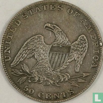 États-Unis ½ dollar 1837 - Image 2