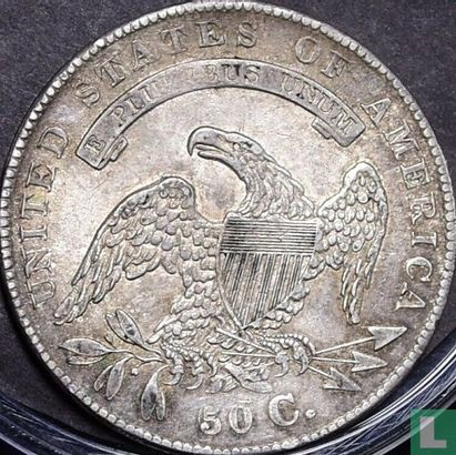 États-Unis ½ dollar 1836 (50/00) - Image 2