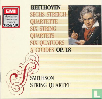Six String Quartets Op. 18 - Afbeelding 1