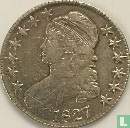 United States ½ dollar 1827 (type 2) - Image 1