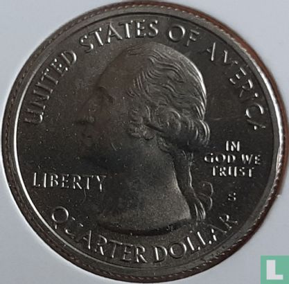 États-Unis ¼ dollar 2017 (BE - cuivre recouvert de cuivre-nickel) "George Rogers Clark - Indiana" - Image 2