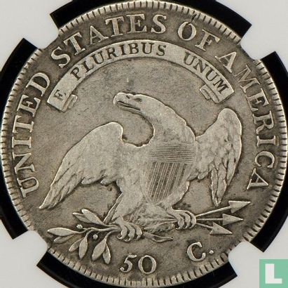 États-Unis ½ dollar 1807 (Capped bust - type 1) - Image 2