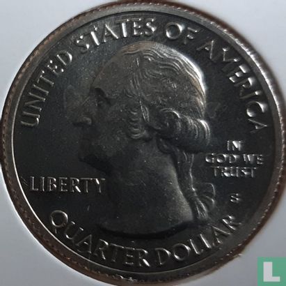 United States ¼ dollar 2017 (PROOF - copper-nickel clad copper) "Ellis Island" - Image 2
