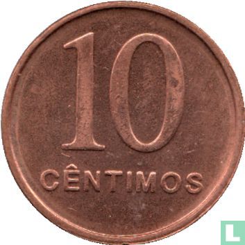 Angola 10 Cêntimo 1999 - Bild 2
