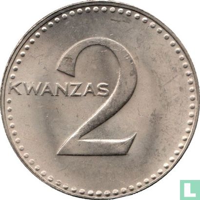 Angola 2 kwanzas 1977 - Afbeelding 1