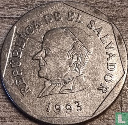 El Salvador 25 centavos 1993 - Image 1