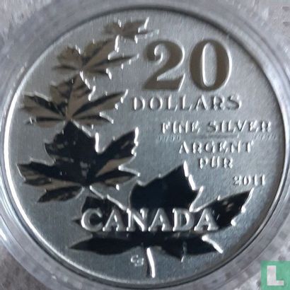 Canada 20 dollars 2011 "Maple leaves" - Image 1