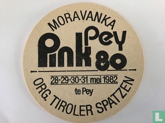 Pink Pey 80 - 28-29-30-31 mei 1982 - Afbeelding 1