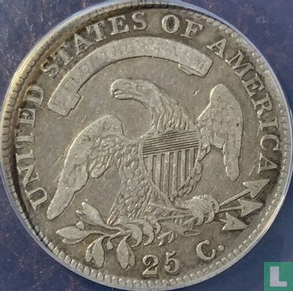 Verenigde Staten ¼ dollar 1819 (type 2) - Afbeelding 2