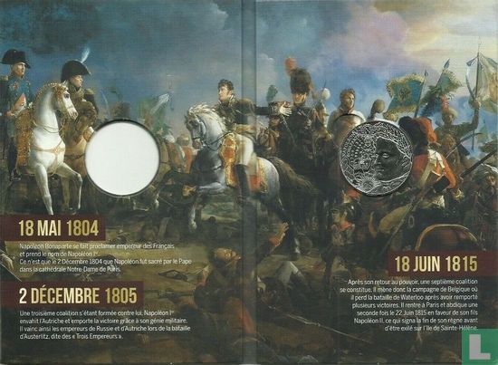 Frankreich 10 Euro 2021 (Folder) "200th anniversary Death of Napoleon" - Bild 2