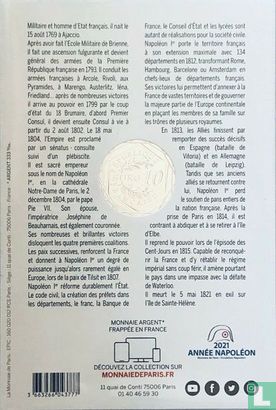 France 10 euro 2021 (folder) "200th anniversary Death of Napoleon" - Image 3