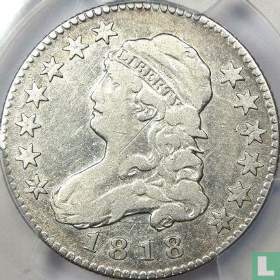 États-Unis ¼ dollar 1818 (1818/15) - Image 1