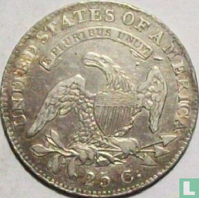 États-Unis ¼ dollar 1822 - Image 2