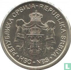 Serbie 10 dinara 2011 (type 1) - Image 2