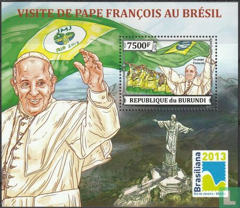 Visite du pape François au Brésil