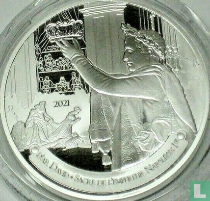 France 10 euro 2021 (PROOF) "Coronation of Napoleon" - Image 1