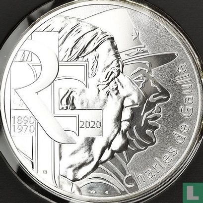 France 100 euro 2020 "130th anniversary of the birth and 50th anniversary of the death of Charles de Gaulle" - Image 1