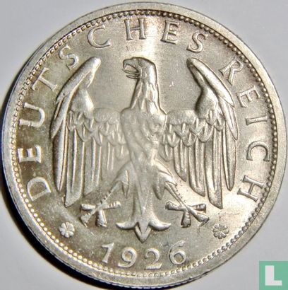 Deutsches Reich 2 Reichsmark 1926 (D) - Bild 1