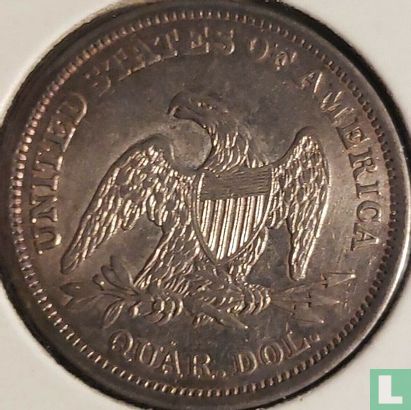 États-Unis ¼ dollar 1838 (Seated Liberty) - Image 2