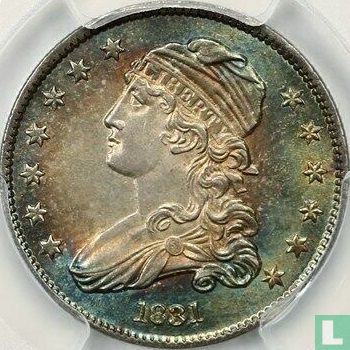 United States ¼ dollar 1831 (type 2) - Image 1