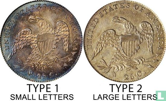 United States ¼ dollar 1831 (type 2) - Image 3