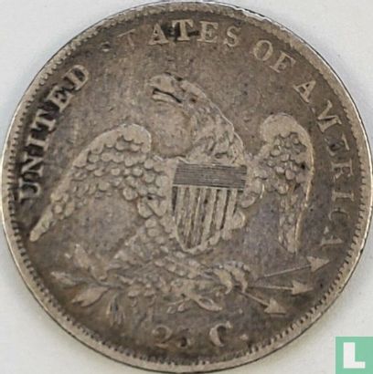États-Unis ¼ dollar 1836 - Image 2