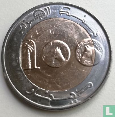Algerije 100 dinars 2018 (AH1439) - Afbeelding 2