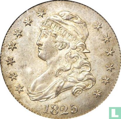 United States ¼ dollar 1825 (1825/24) - Image 1