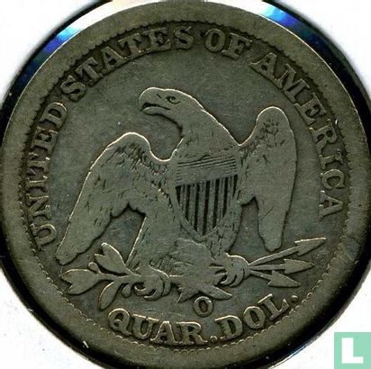 Verenigde Staten ¼ dollar 1844 (O) - Afbeelding 2