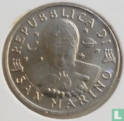 San Marino 50 lire 1996 "Cartesio" - Image 2