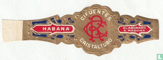 RC Cifuentes Cristaltubo - Habana - Elaborado a Maquina - Afbeelding 1