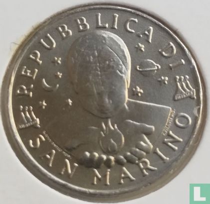 San Marino 50 lire 1997 "Sculpture" - Image 2