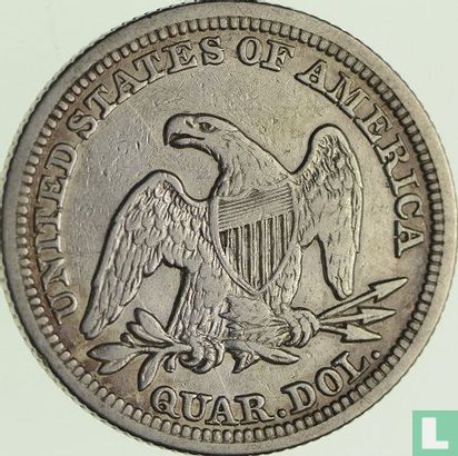 United States ¼ dollar 1846 - Image 2