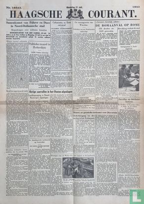 Haagsche Courant 18543 - Image 1