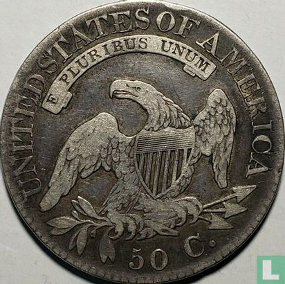 United States ½ dollar 1825 - Image 2