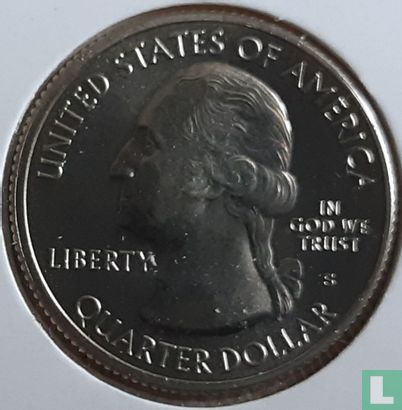 United States ¼ dollar 2019 (PROOF - copper-nickel clad copper) "War in the Pacific National Historical Park in Guam" - Image 2