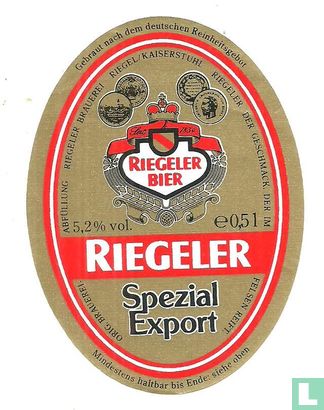 Riegeler Spezial Export