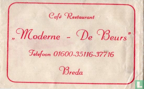Café Restaurant "Moderne De Beurs" - Image 1