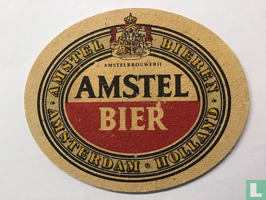 Logo Amstel bier ovaal misdruk - Image 1