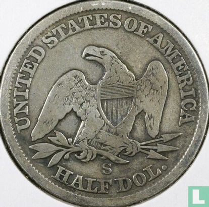 United States ½ dollar 1862 (S) - Image 2
