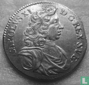 Zweden 1 mark 1695 - Afbeelding 2