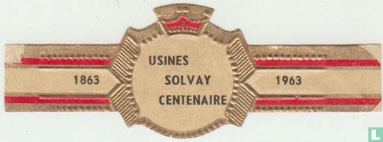 Usines Solvay Centenaire - 1863 - 1963 - Bild 1