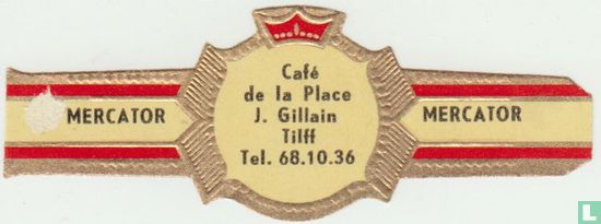 Café de la Place J. Gillain Tilff Tel. 68.10.36 - Mercator - Mercator - Afbeelding 1