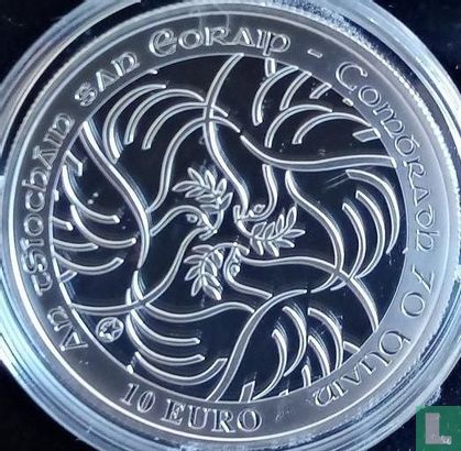 Ierland 10 euro 2015 (PROOF) "70 years of peace in Europe" - Afbeelding 2