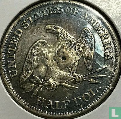 Verenigde Staten ½ dollar 1863 (zonder letter) - Afbeelding 2